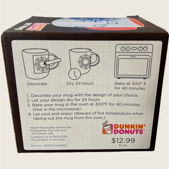 Dunkin’ Donuts - NWT DIY Mug - Picture 4 of 4